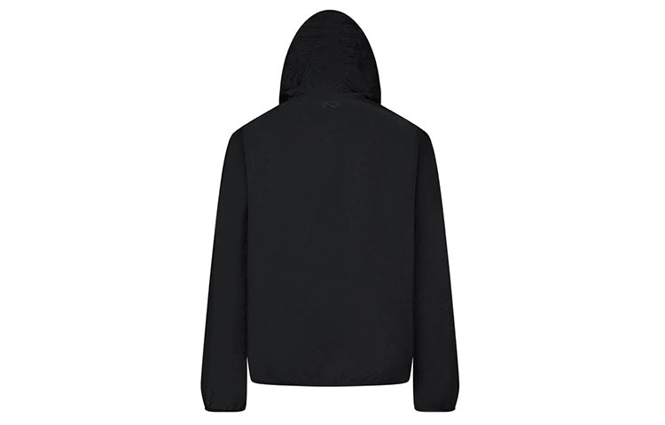 Men's Y-3 TRVL Nylon Parka Jacket Breathable Black FN3011 - 2