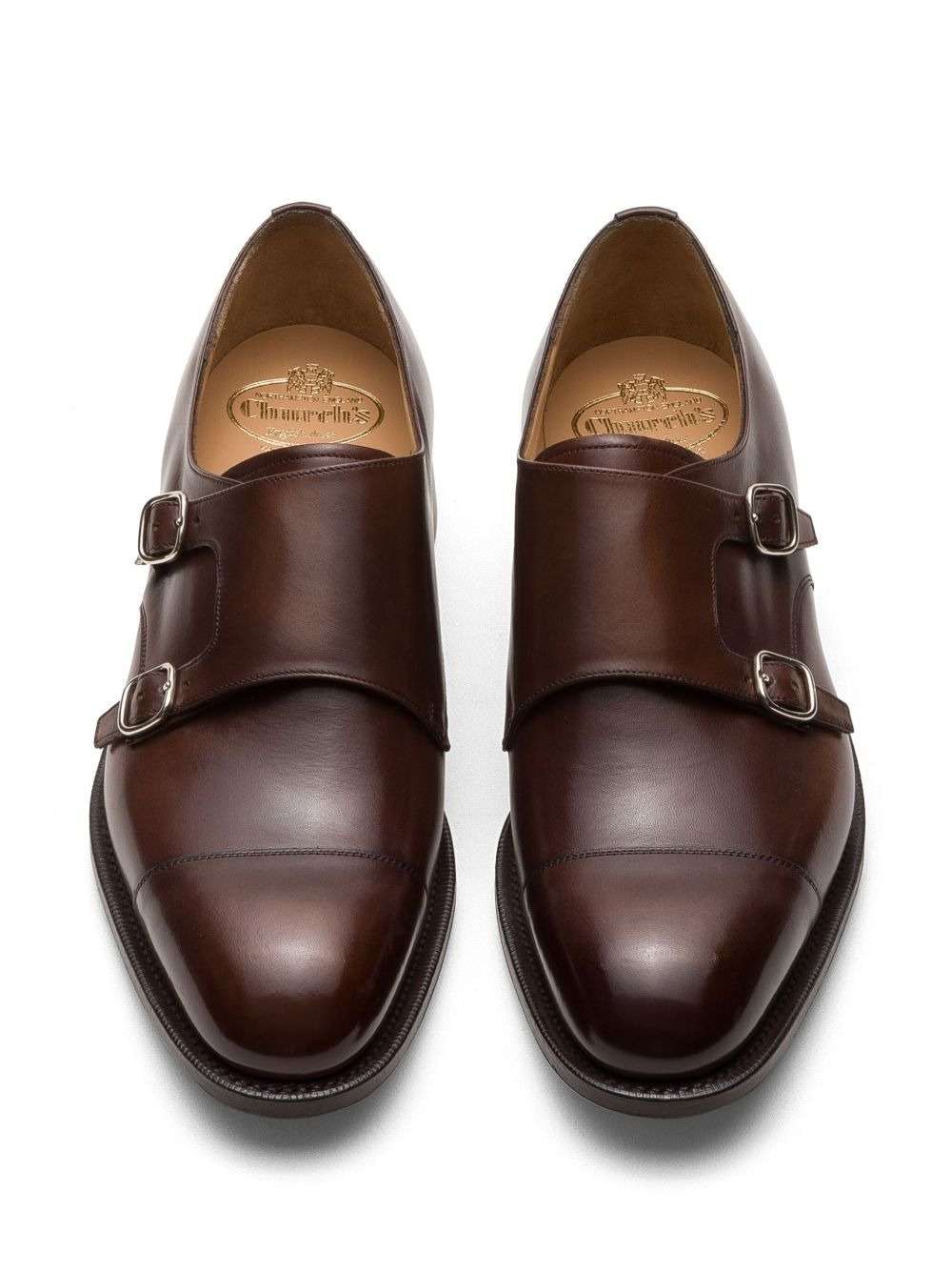 Cowes leather monk shoes - 2
