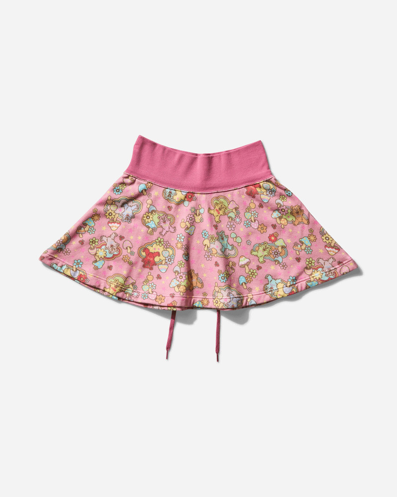 Hysteric Glamour Women's Fire Bear Dream Pattern Skirt Pink outlook