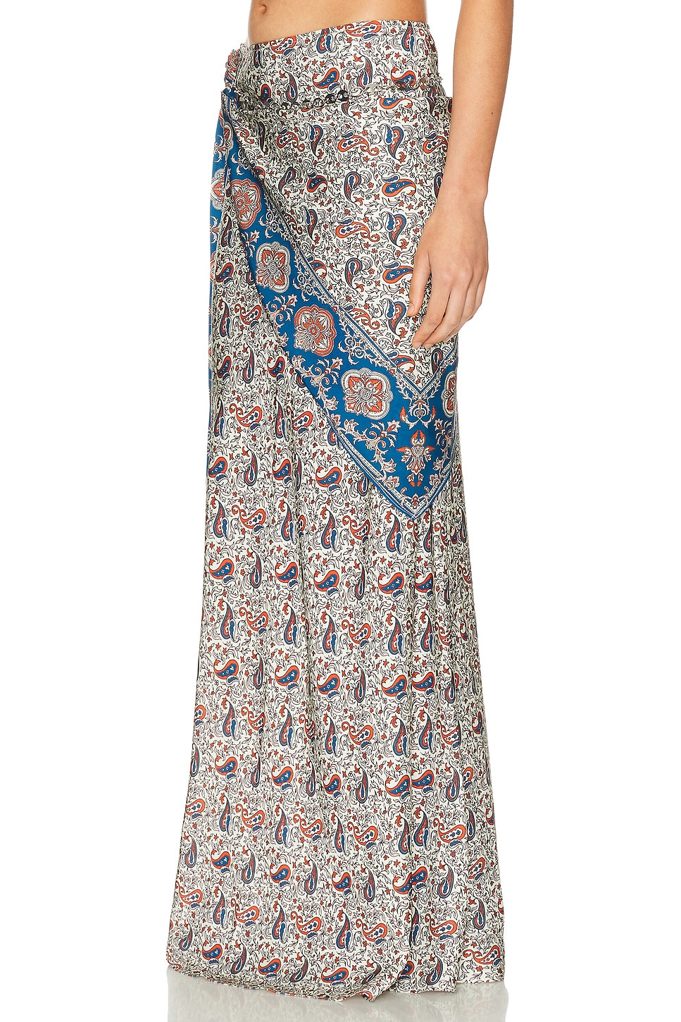 Wrap Long Skirt - 3