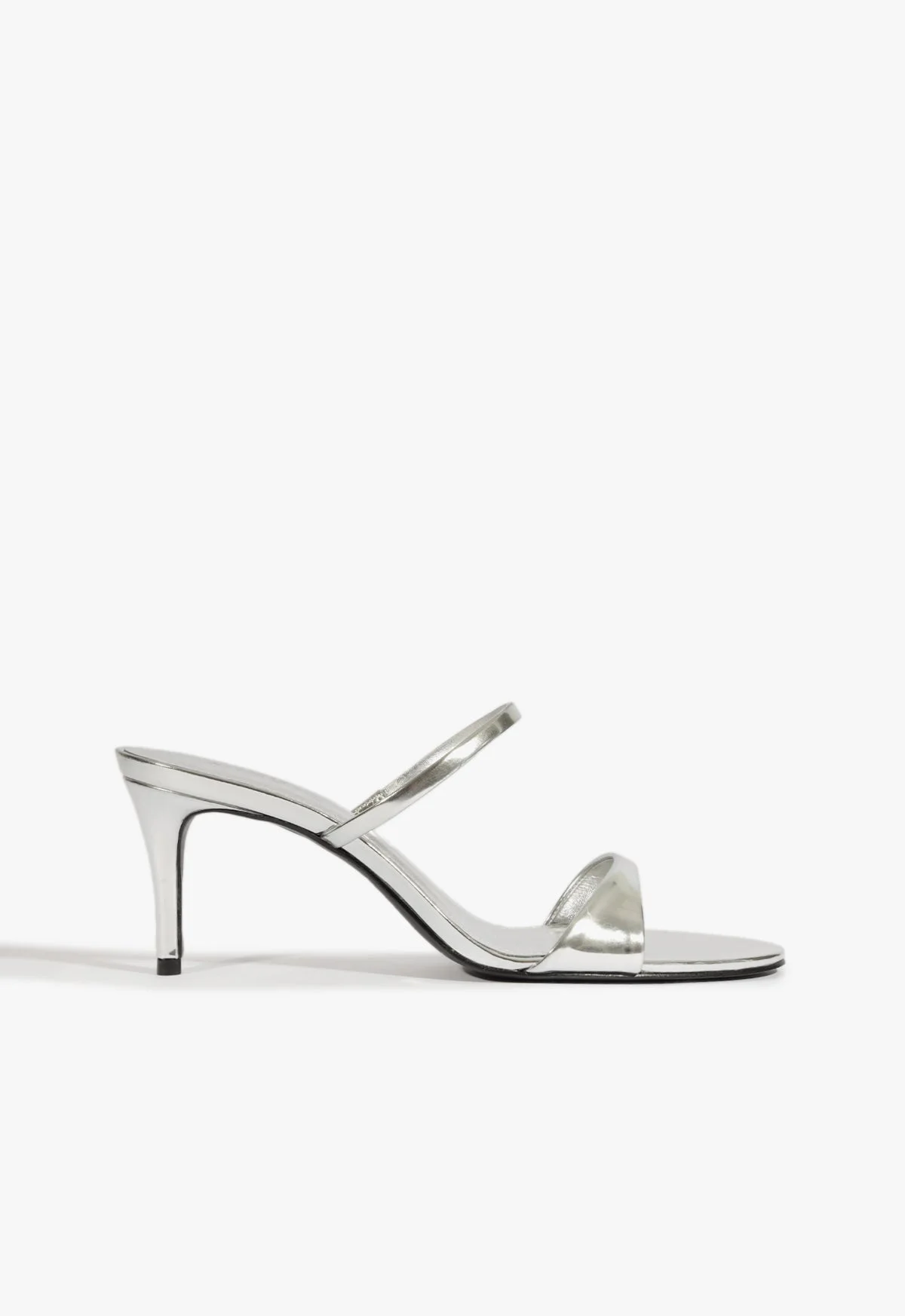 Jessica Mid Mule Metallic Sandal - 1