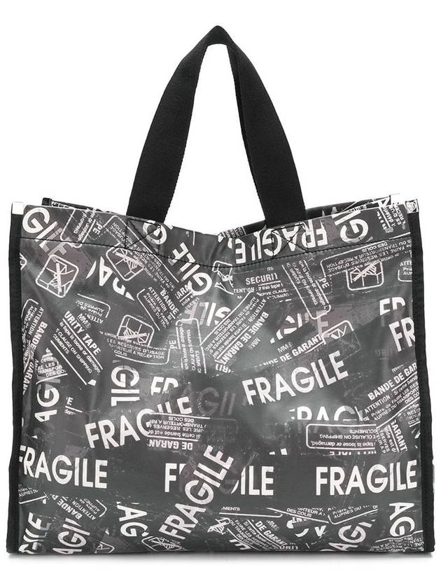 All Over Print Tote Bag Black - 2