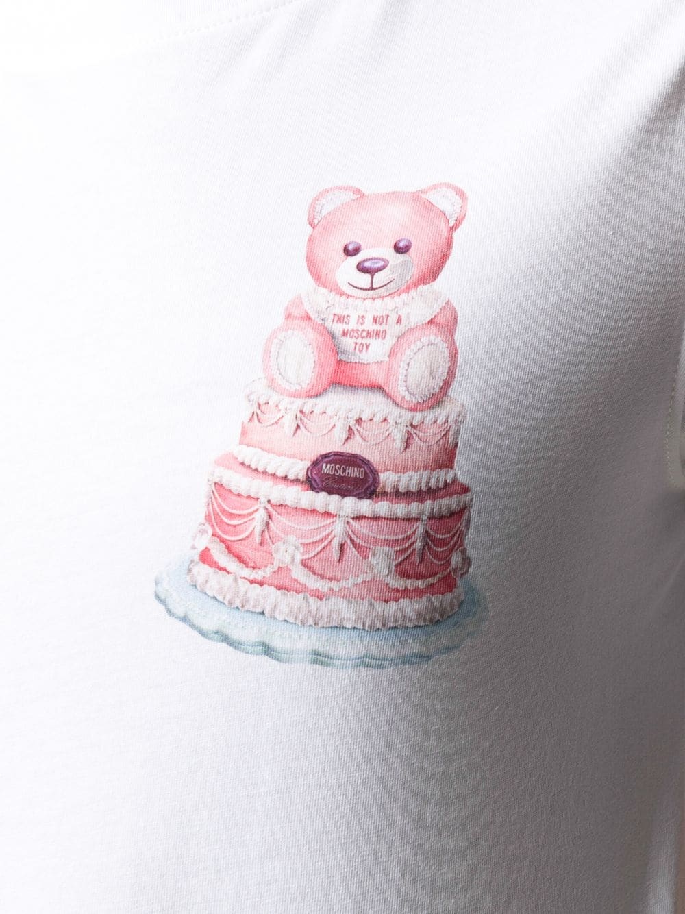 teddy print T-shirt - 5