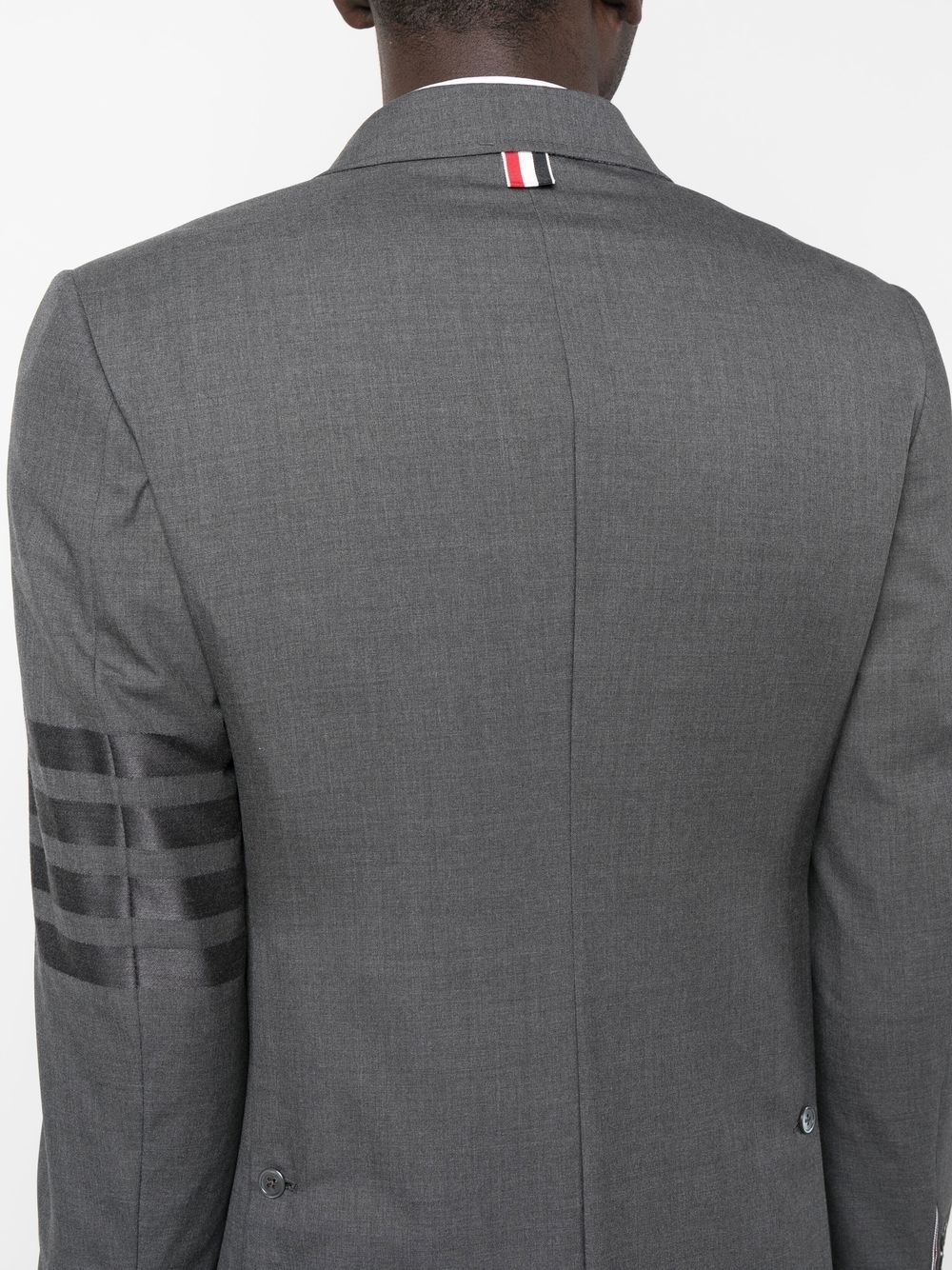 4-Bar Stripe elongated blazer - 5