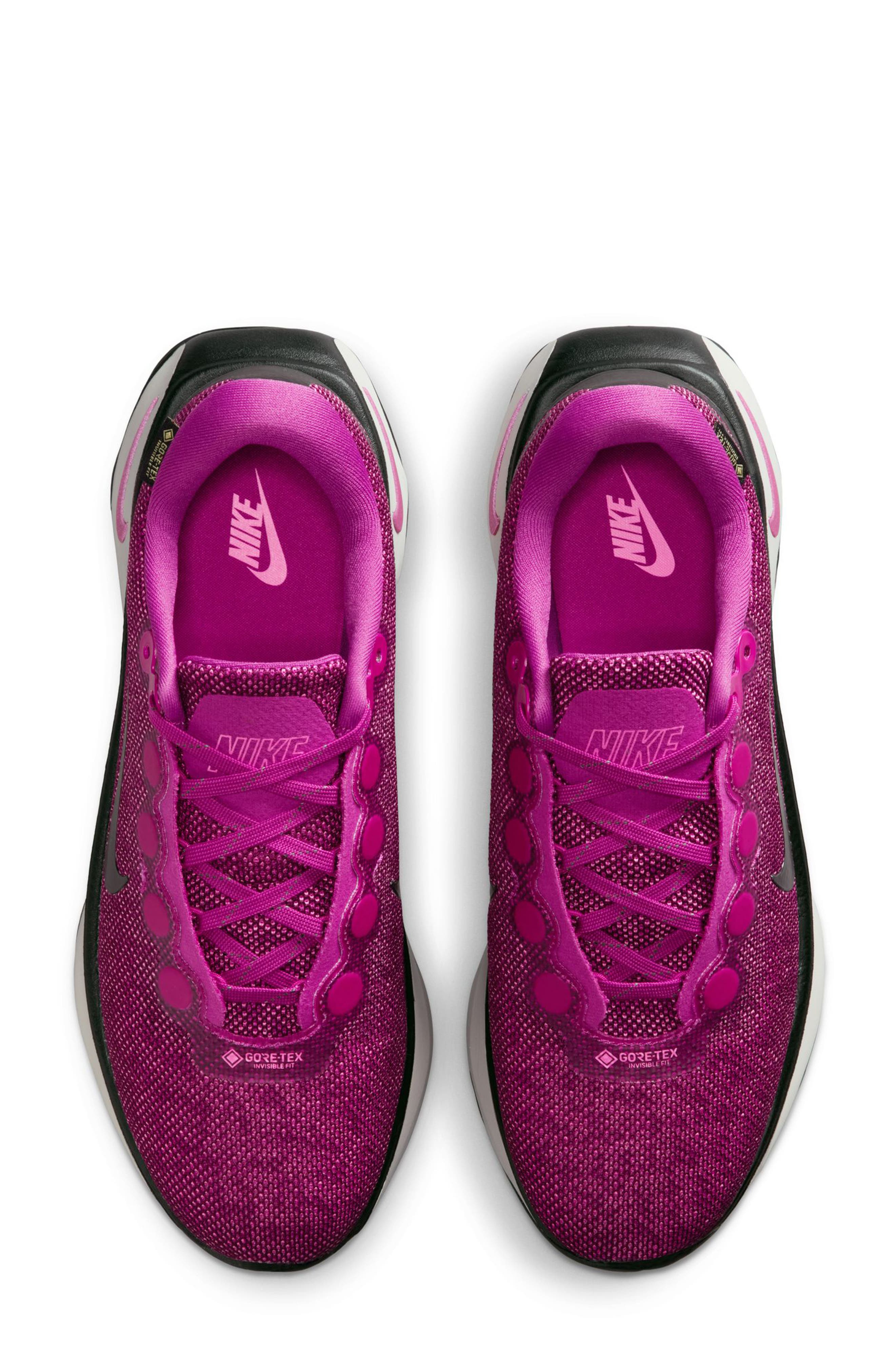 Nike Motiva Gore-Tex® Road Running Shoe in Bordeaux/firepink/cactusflower at Nordstrom - 3