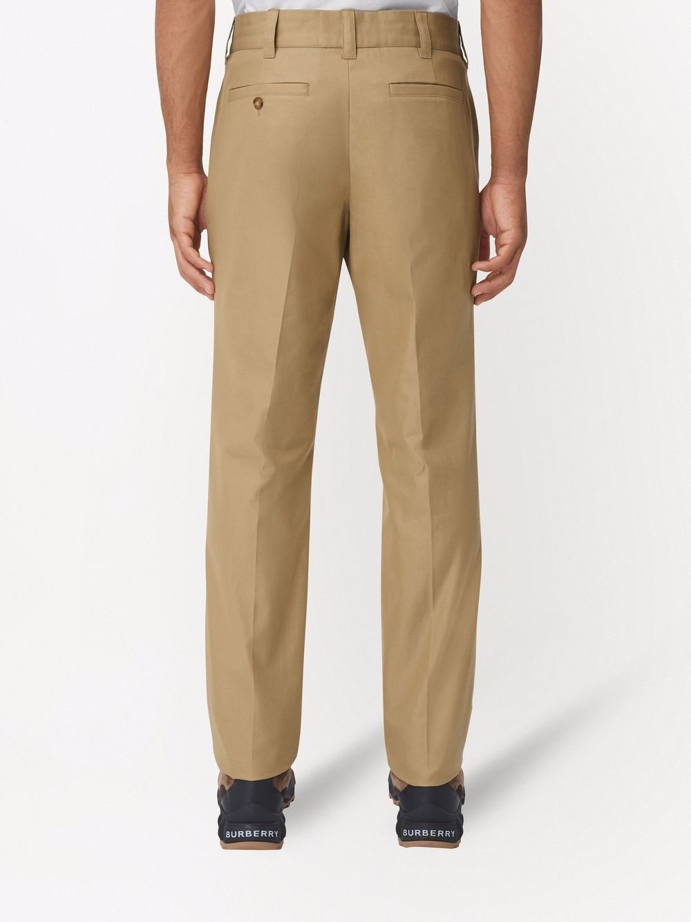 straight-leg tailored trousers - 4