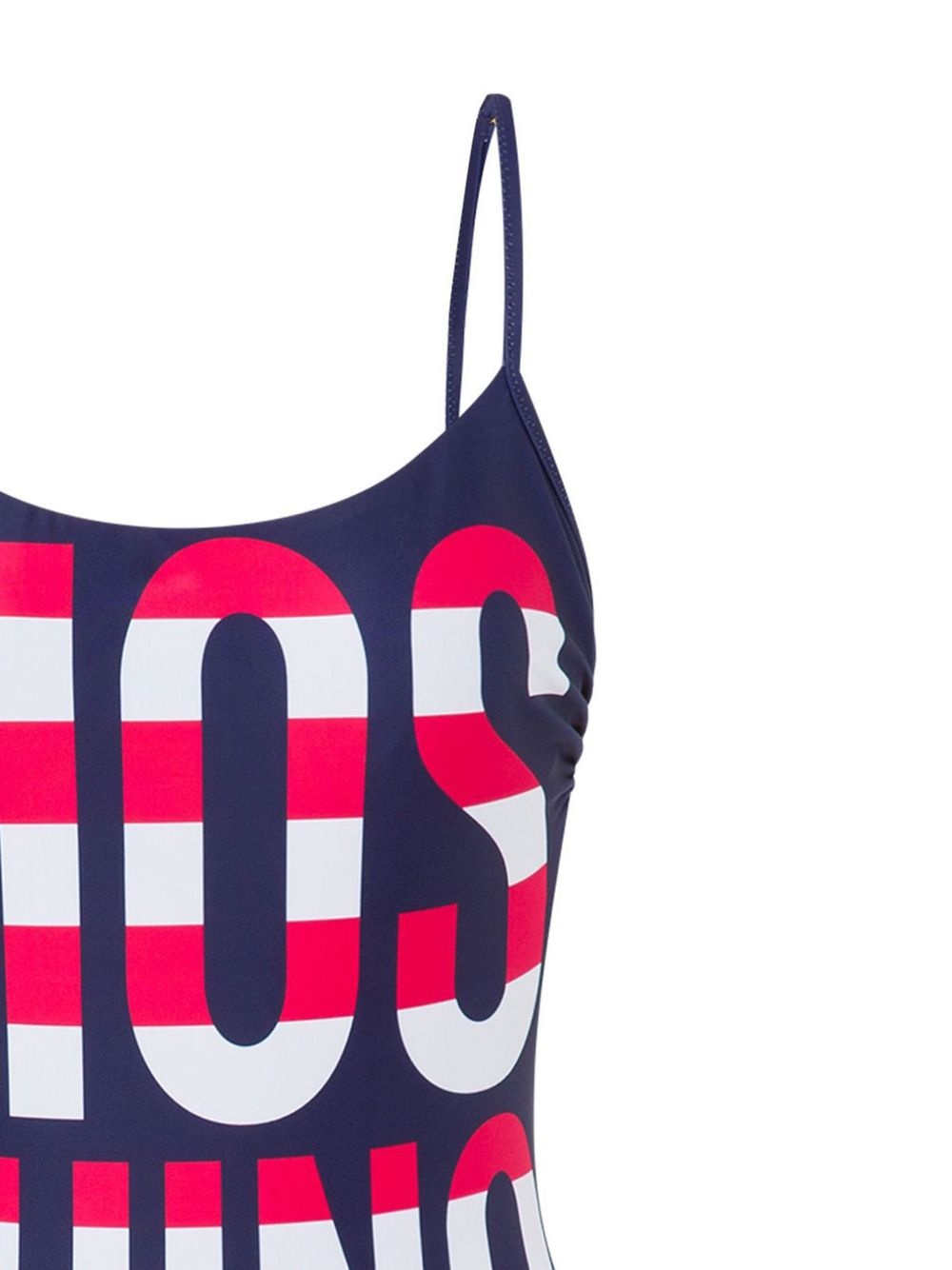 logo-print swimsuit - 2