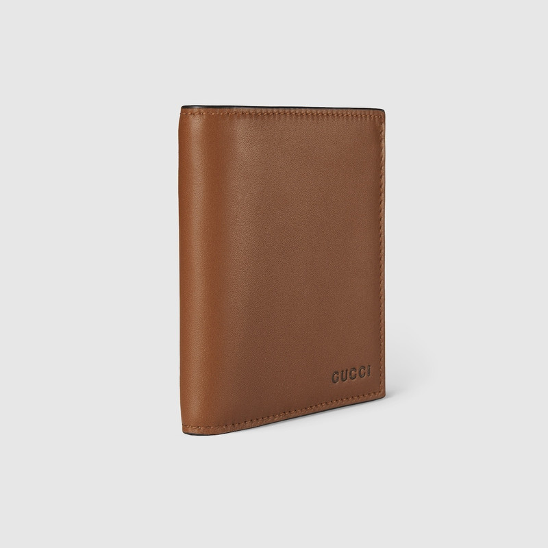 GG Emblem bi-fold embossed wallet 3