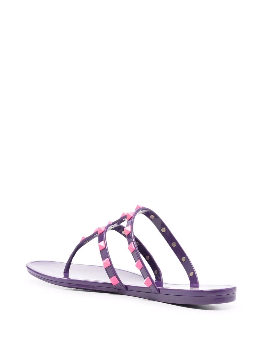 Rockstud flat sandals - 3