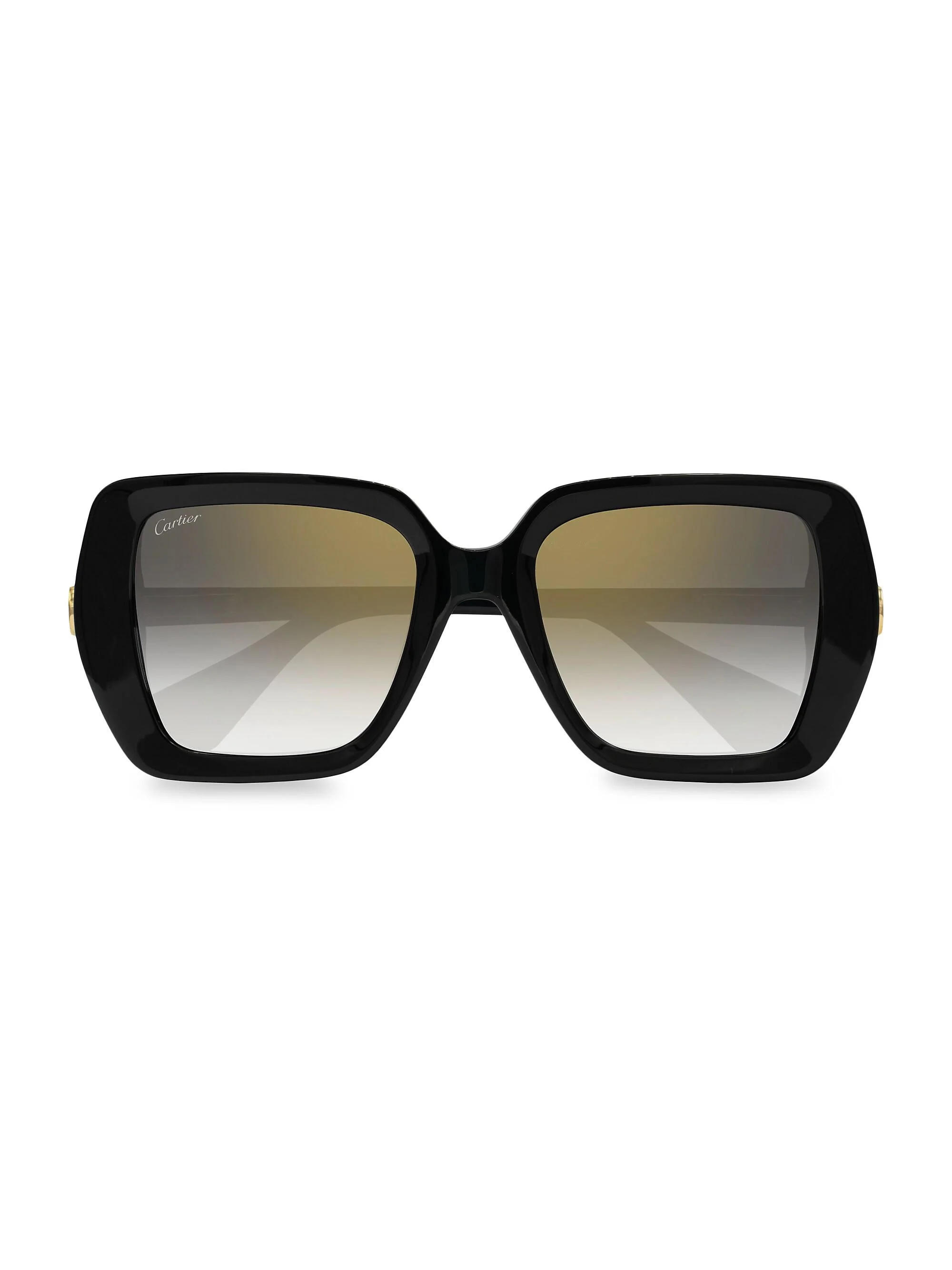 Women's C Decor 24K Goldplated 58MM Butterfly Sunglasses - Grey Multi Black - 1