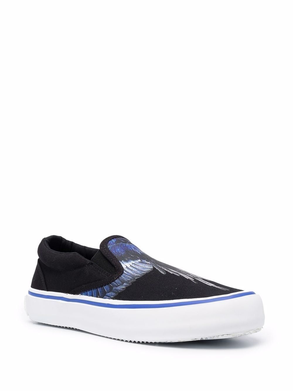 Wings-print slip-on sneakers - 2