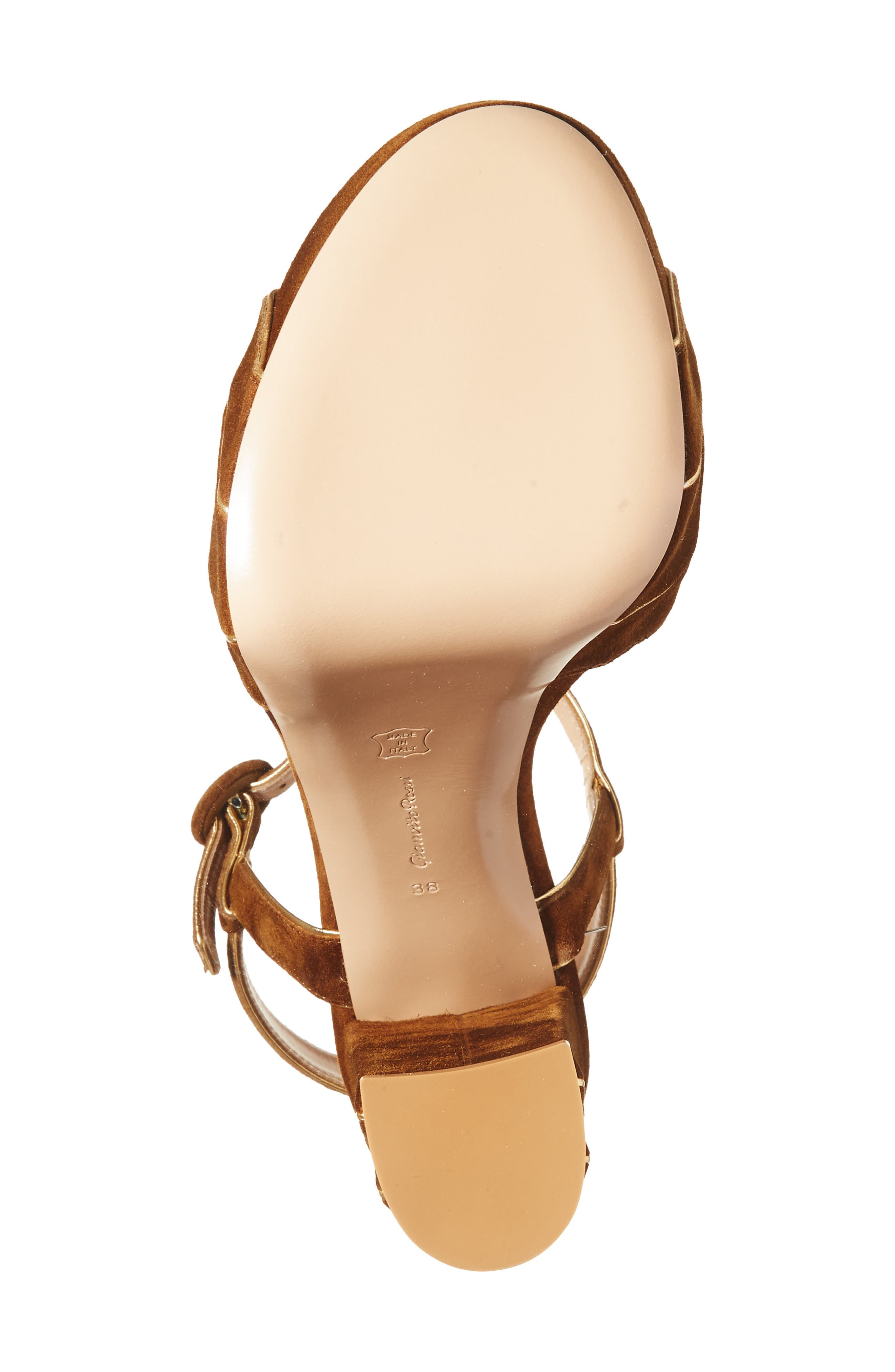 Gianvito Rossi Ankle Strap Platform Sandal in Mekong Texas at Nordstrom - 6