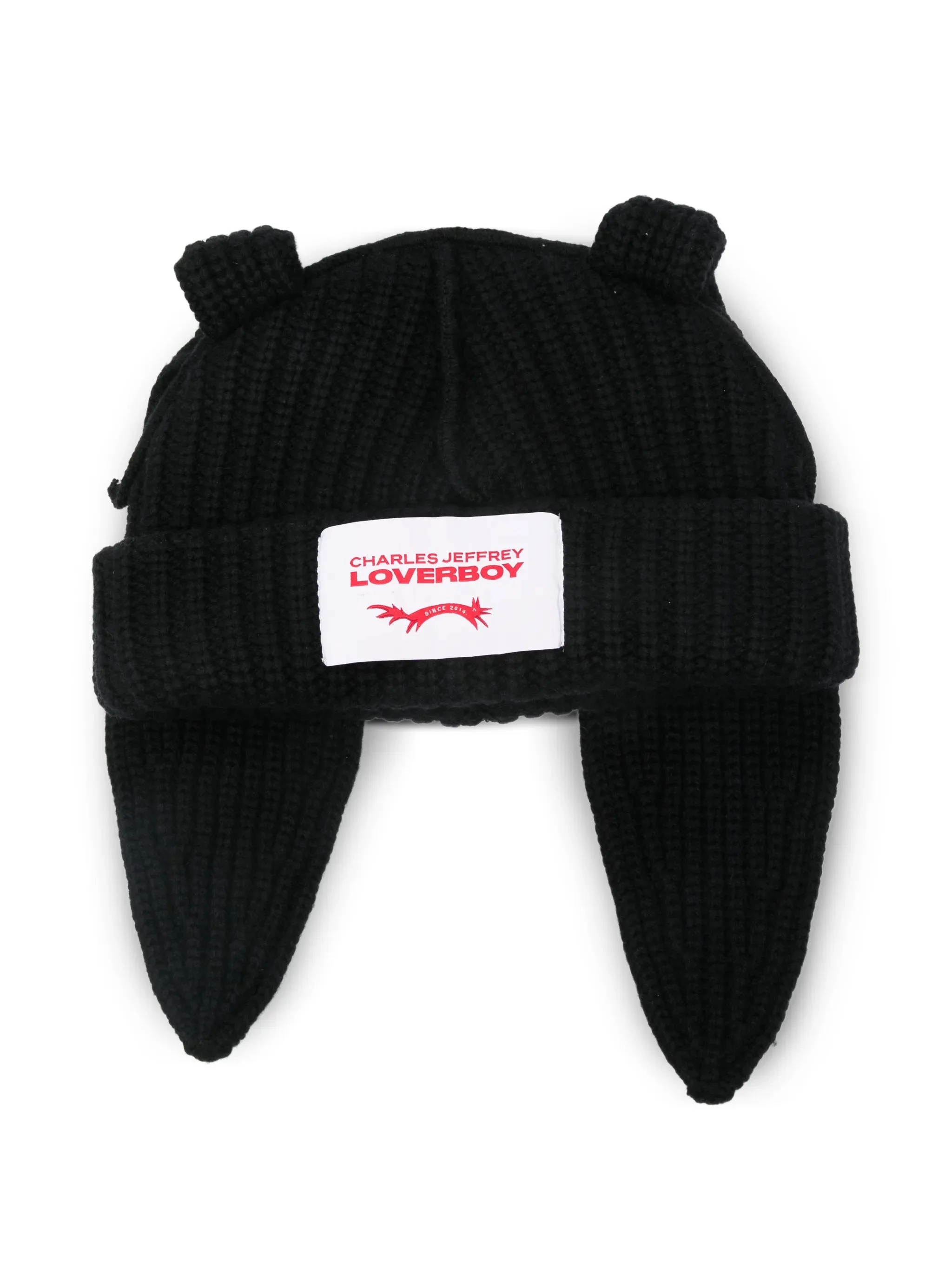 Charles Jeffrey Loverboy Ears Knitted Beanies Hat - 1