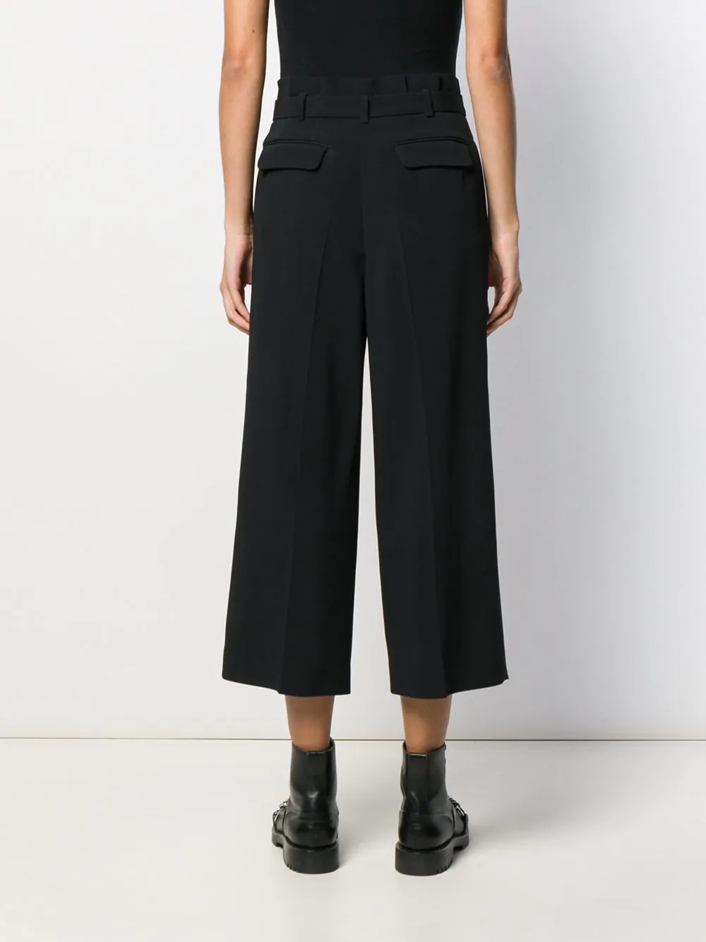 tailored cropped trousers - 4