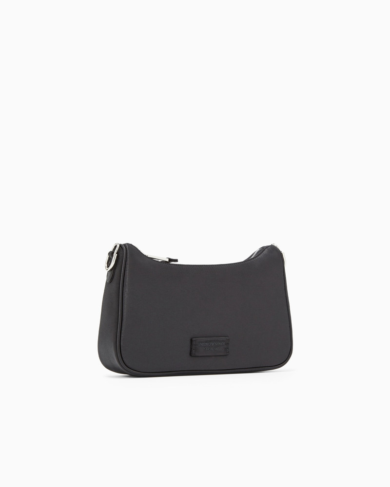 EMPORIO ARMANI SATIN SHOULDER BAG WITH CHAIN STRAP outlook