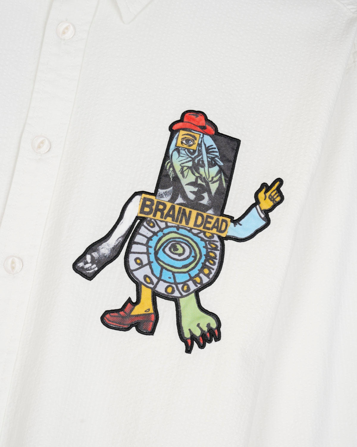 Truth Now Seersucker Shirt - White - 3