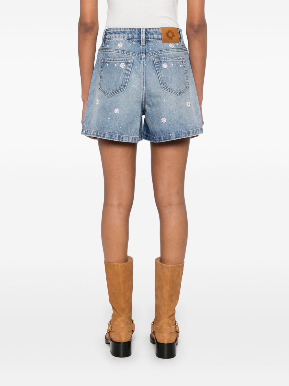 denim shorts - 4