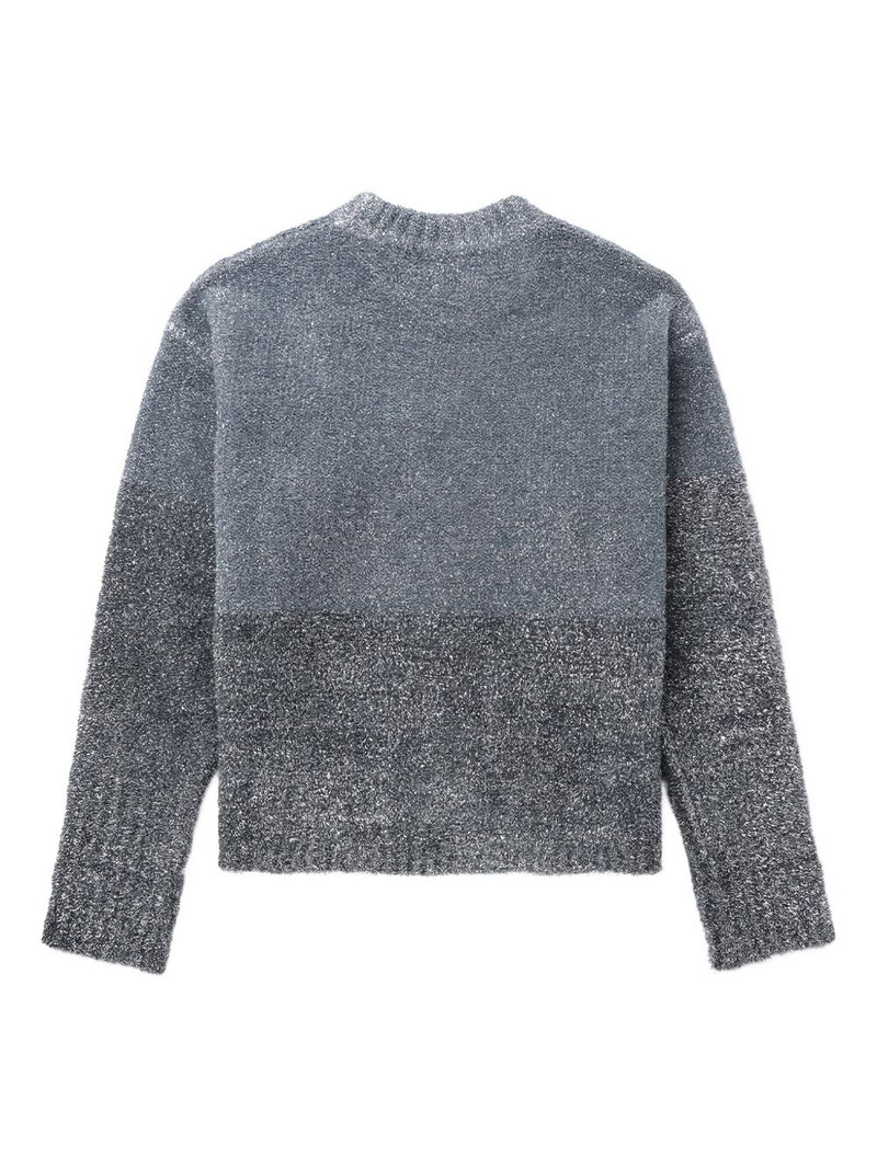 ERL skull-embellishment crew-neck sweater outlook