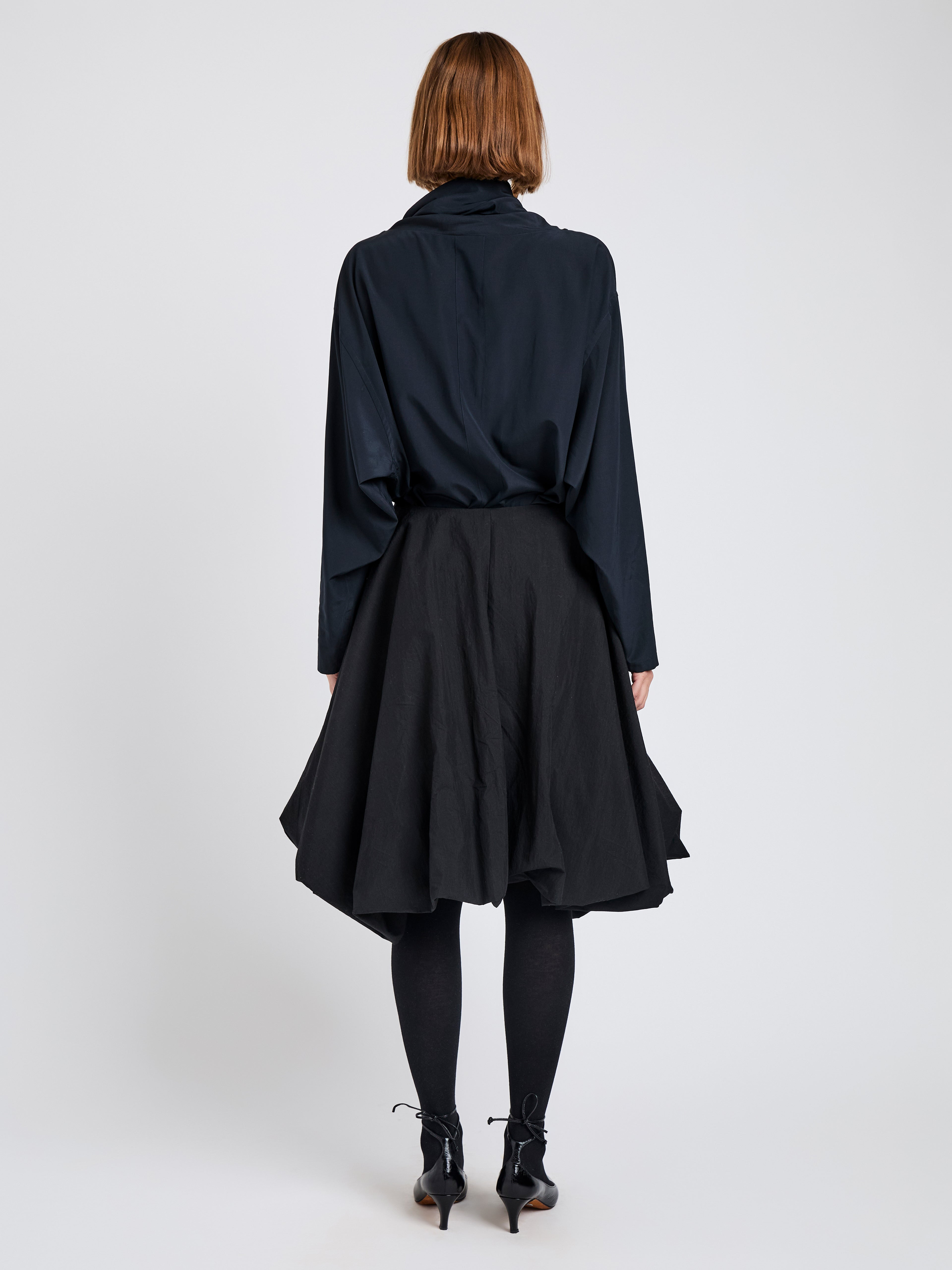 Solene Top in Silk Viscose - 5