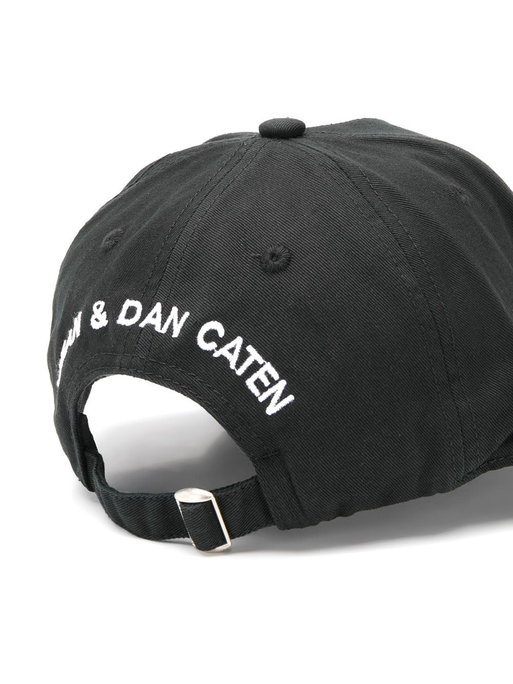 embroidered logo baseball cap - 2