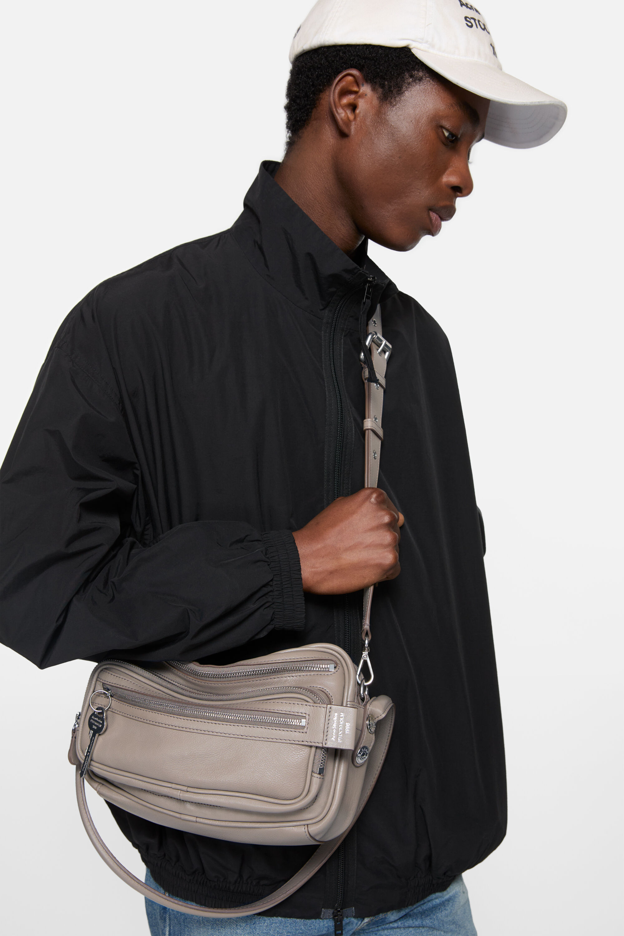 Camero Party shoulder bag - Taupe beige - 3