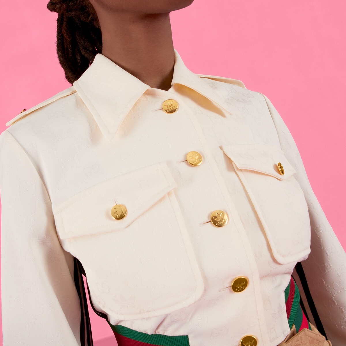 adidas x Gucci Web jacket - 4