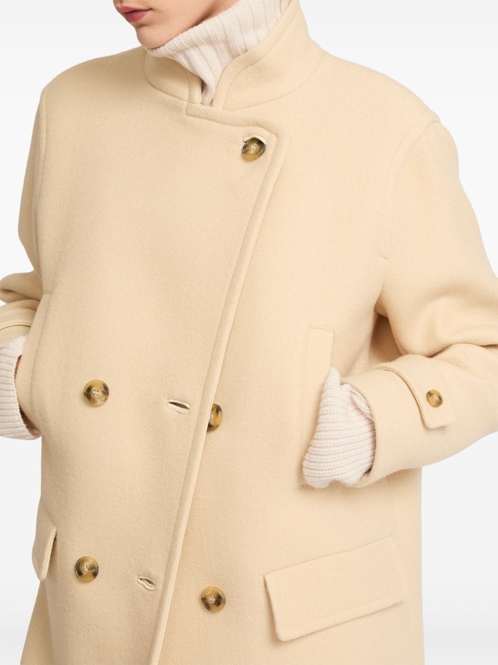 wool coat - 5