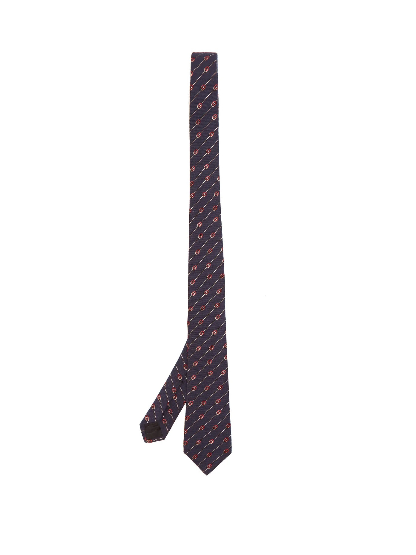 GG-jacquard silk-blend tie - 1