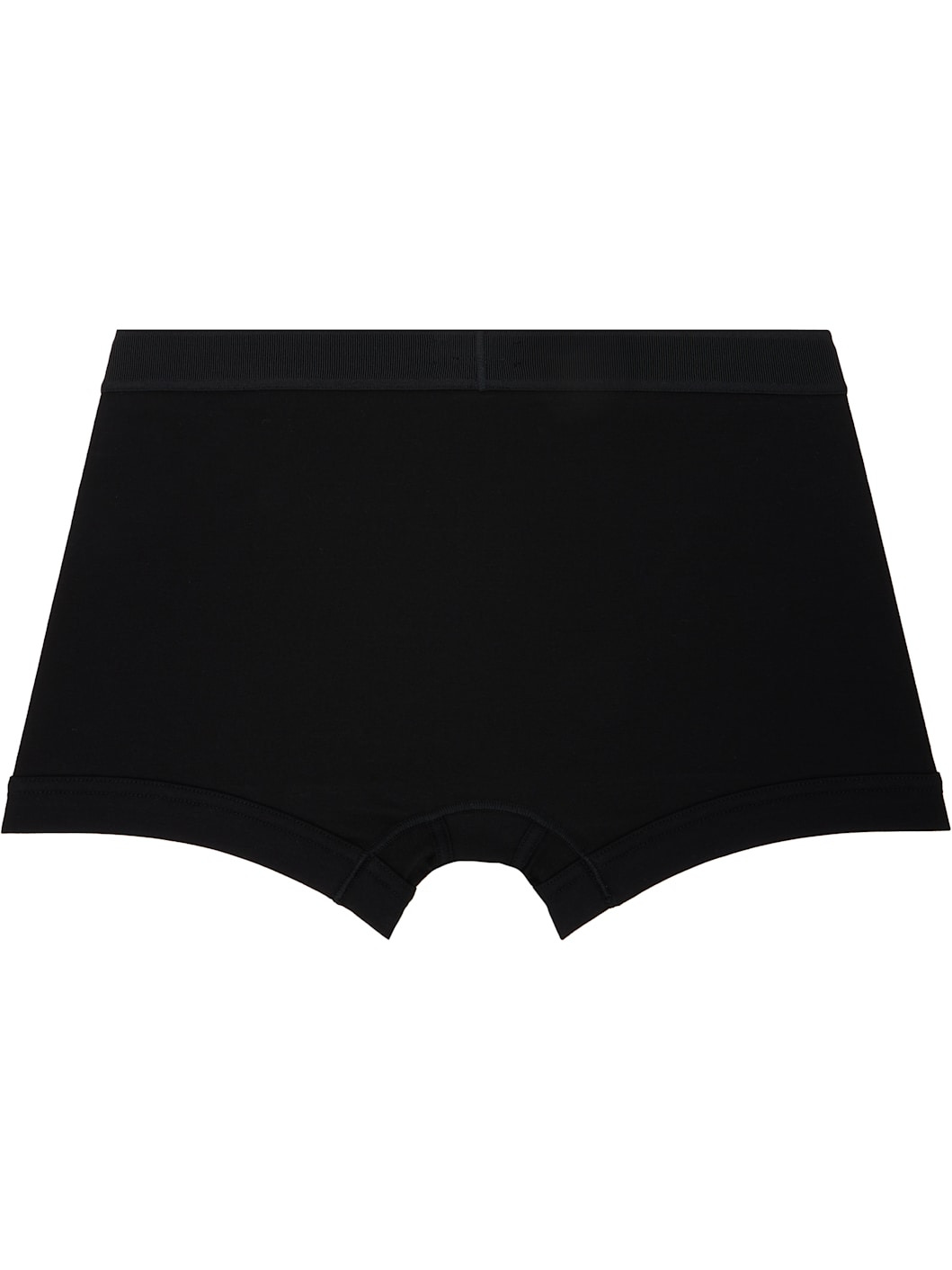 Black Cotton Boxer Briefs - 2