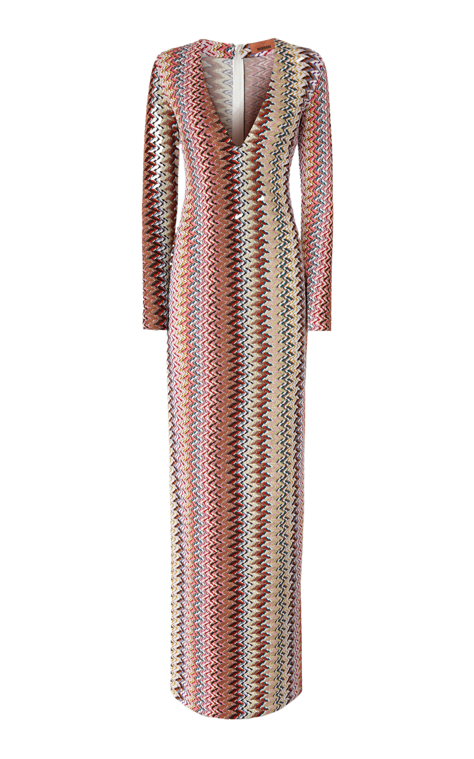 Crocheted Wool-Blend Maxi Dress multi - 1