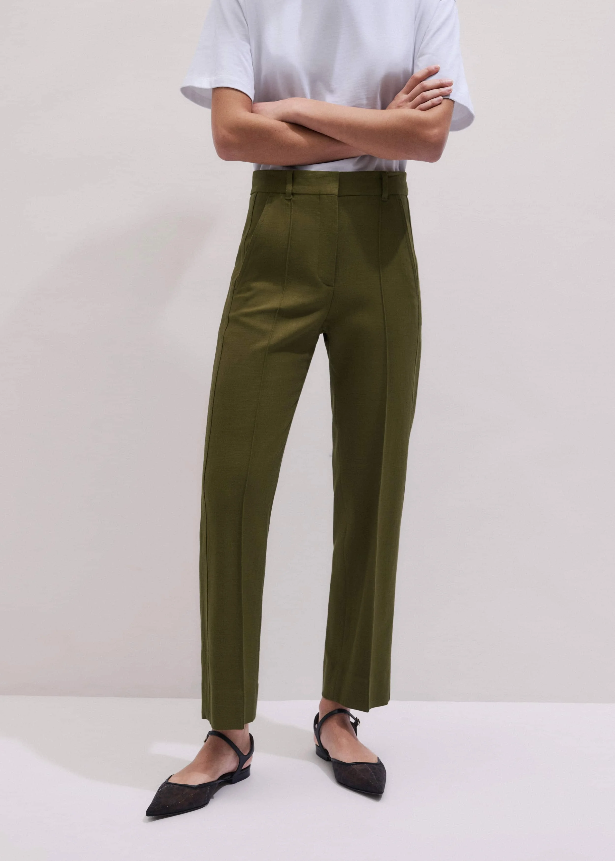 Slim Crop Pant - 1