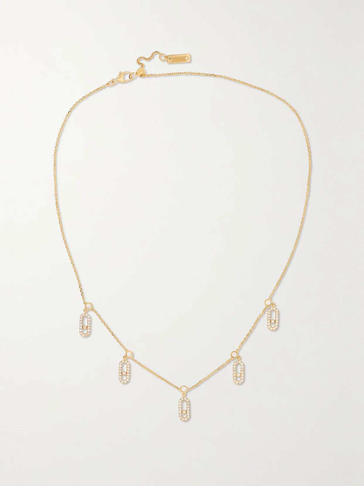 Move Uno Tassel 18-karat Gold Diamond Necklace - 1