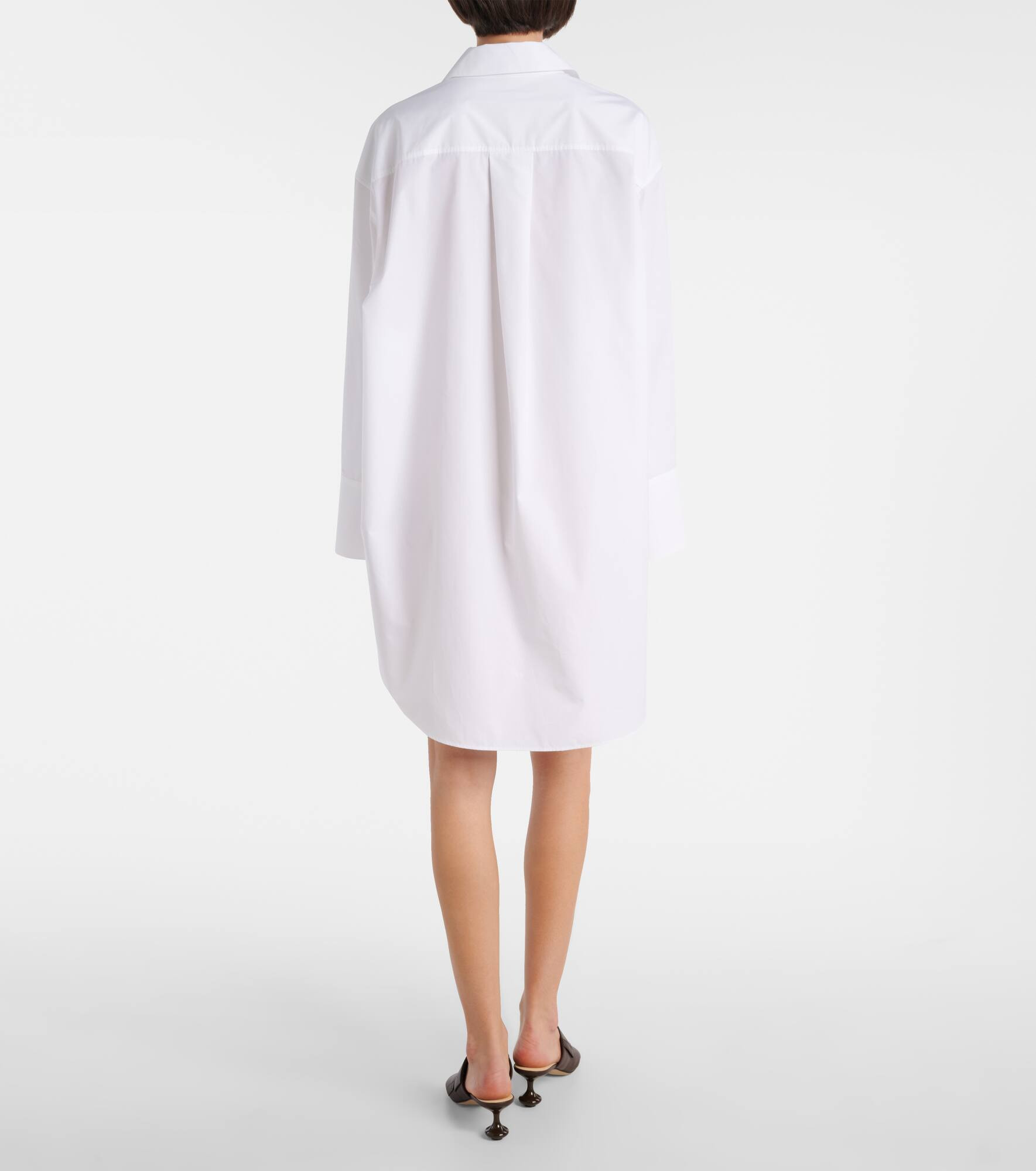 Cotton shirt dress - 3