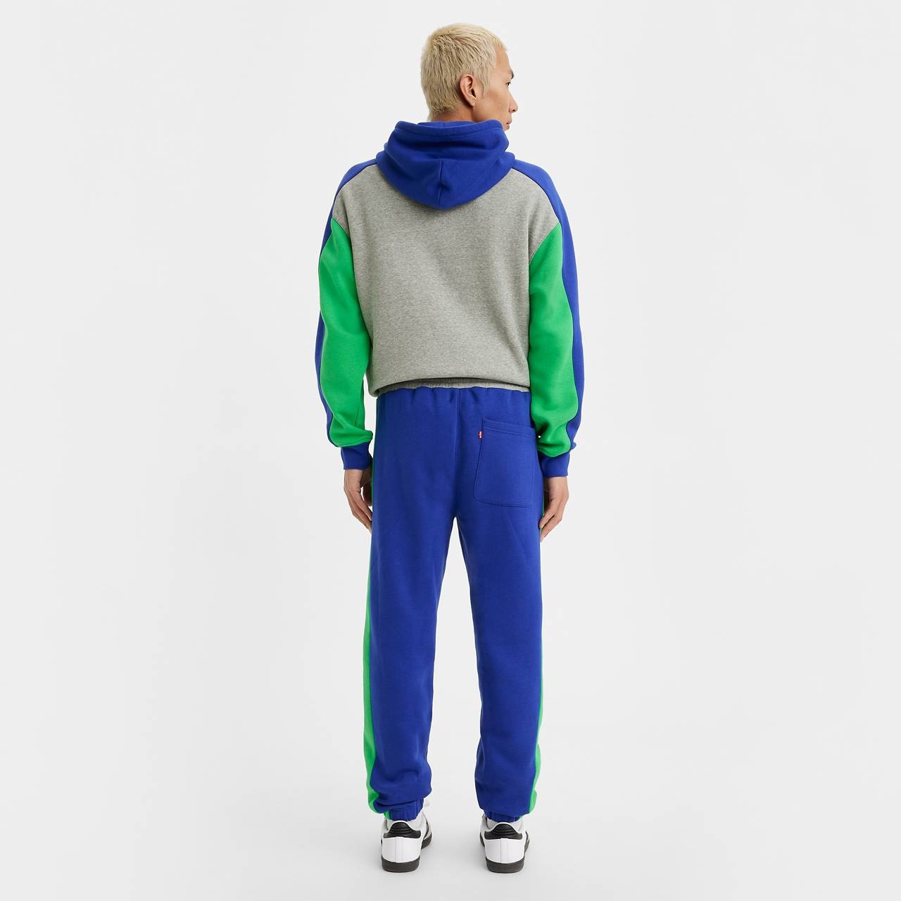 COLORBLOCKED MEN'S SWEATPANTS - 4