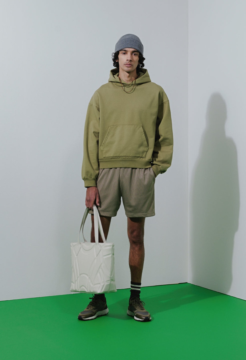 John Elliott REPLICA OVERSIZED CROPPED HOODIE outlook