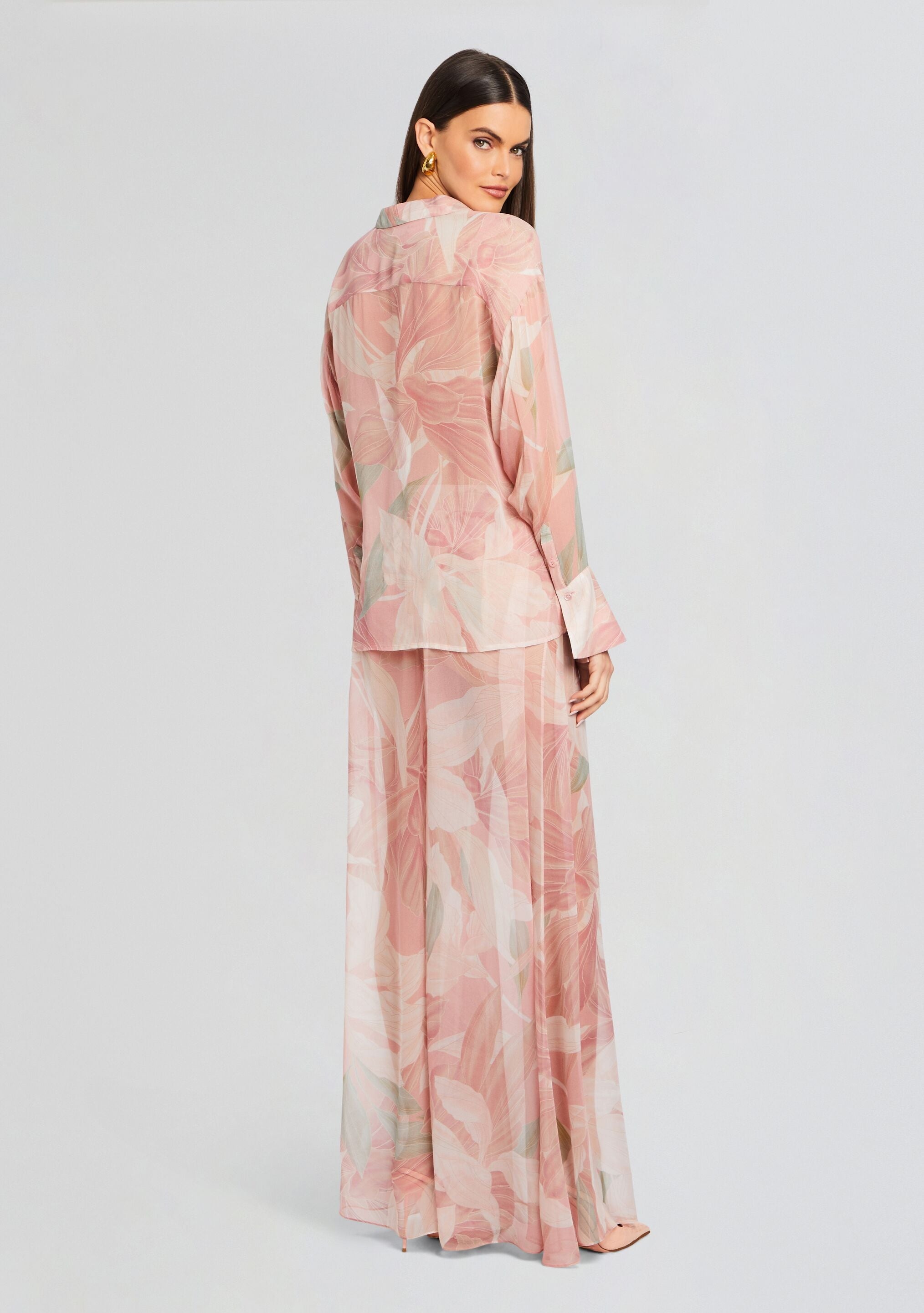 ZECA SILK CHIFFON PANT - 4
