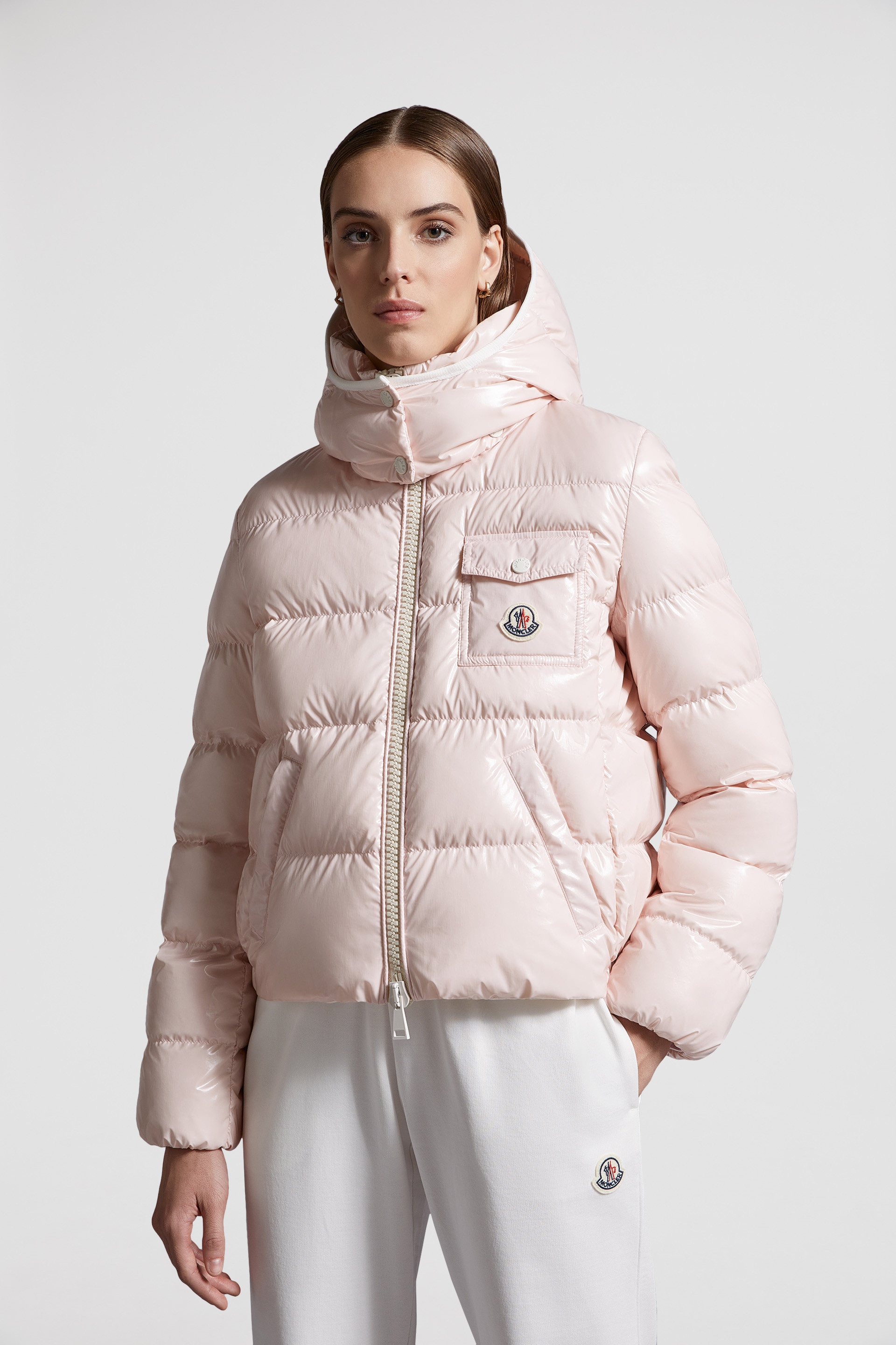 Andro Hooded Short Down Jacket - 3