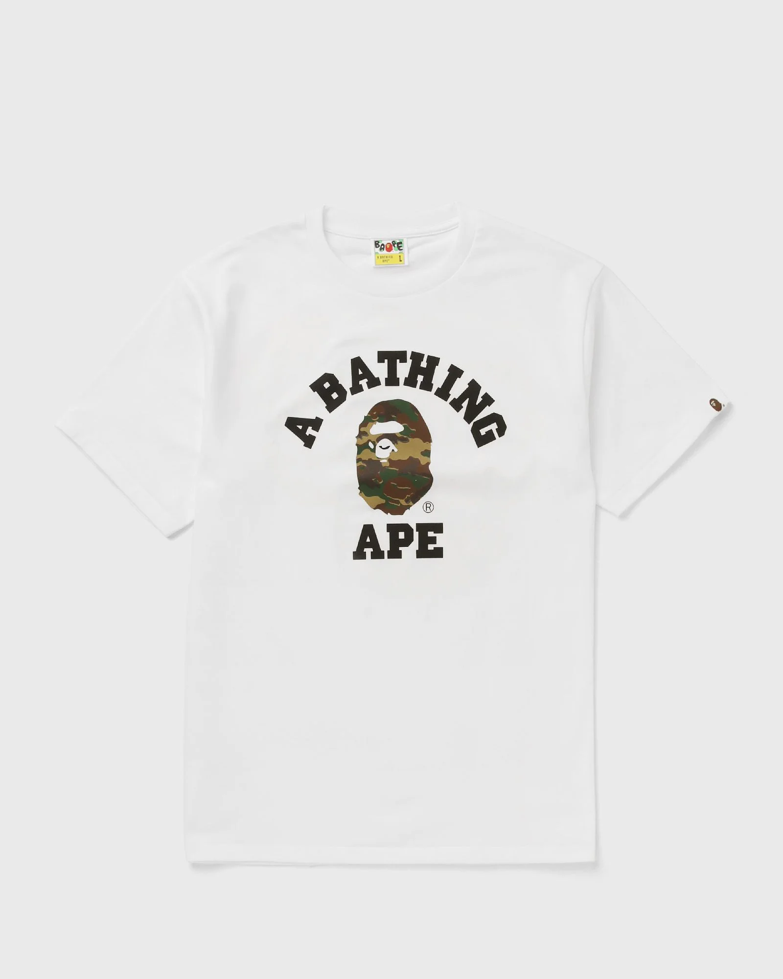 GLITCH WOODLAND CAMO COLLEGE TEE - 1