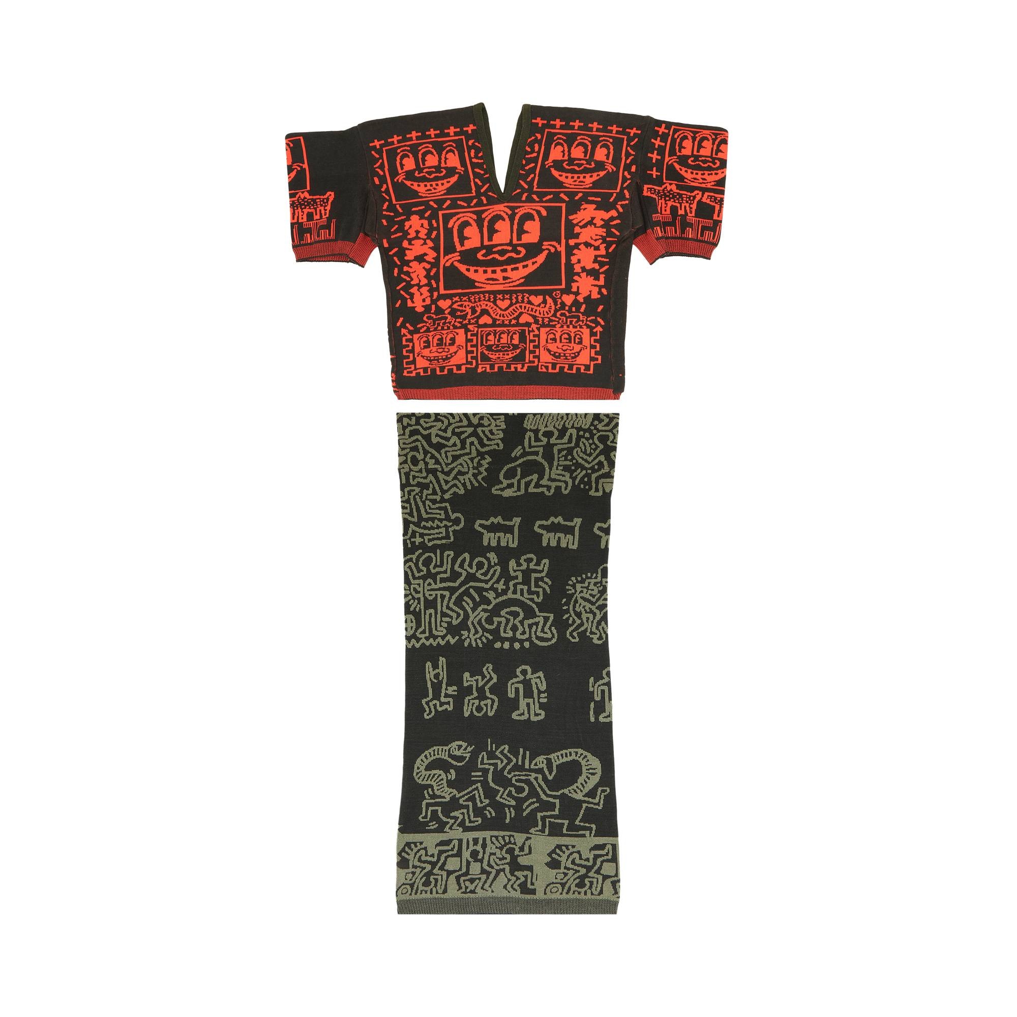 Vivienne Westwood x Malcolm McLaren Worlds End Keith Haring Setup 'Orange/Olive' - 2