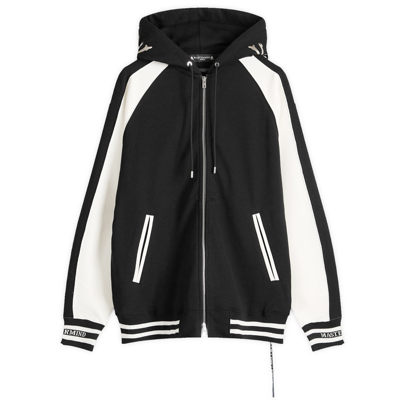 MASTERMIND WORLD Panel Souvenir Zip Hoodie 1