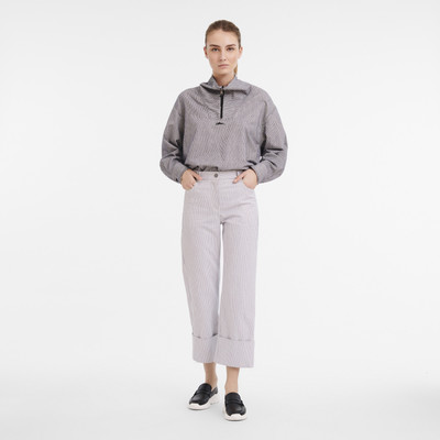 Longchamp Fall-Winter 2023 Collection Trousers Navy - OTHER outlook