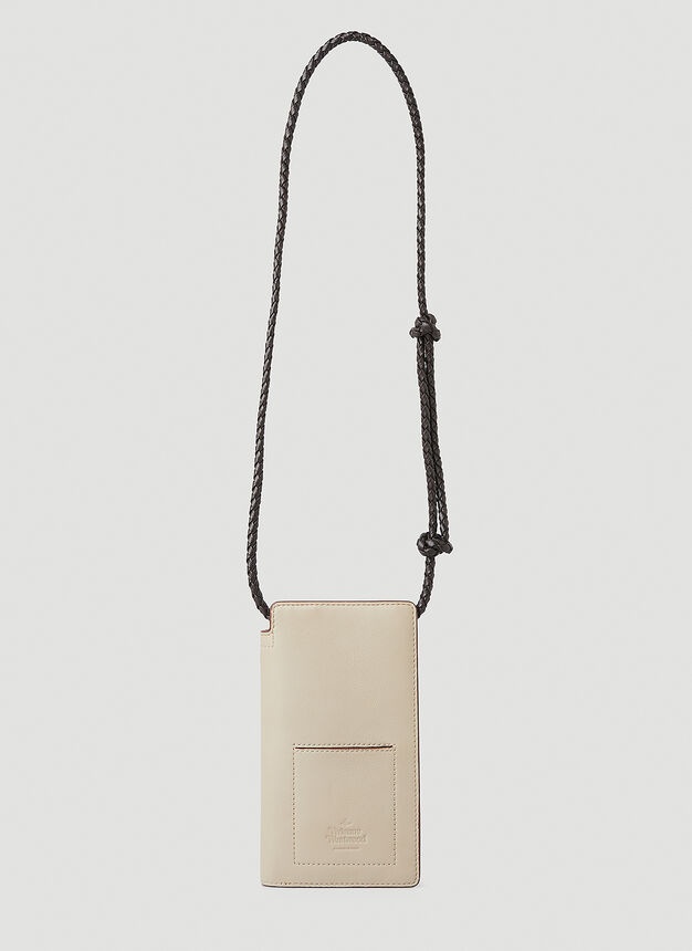 Benny Lanyard Pouch in Beige - 3