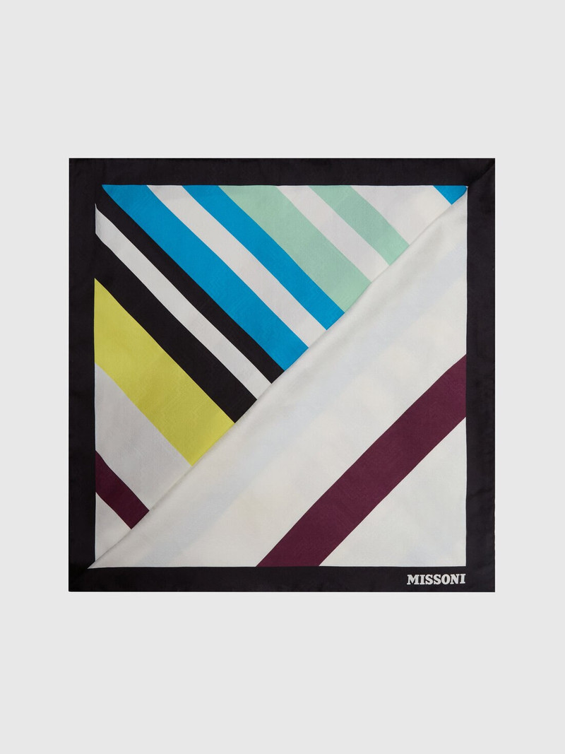 Pure silk foulard 1