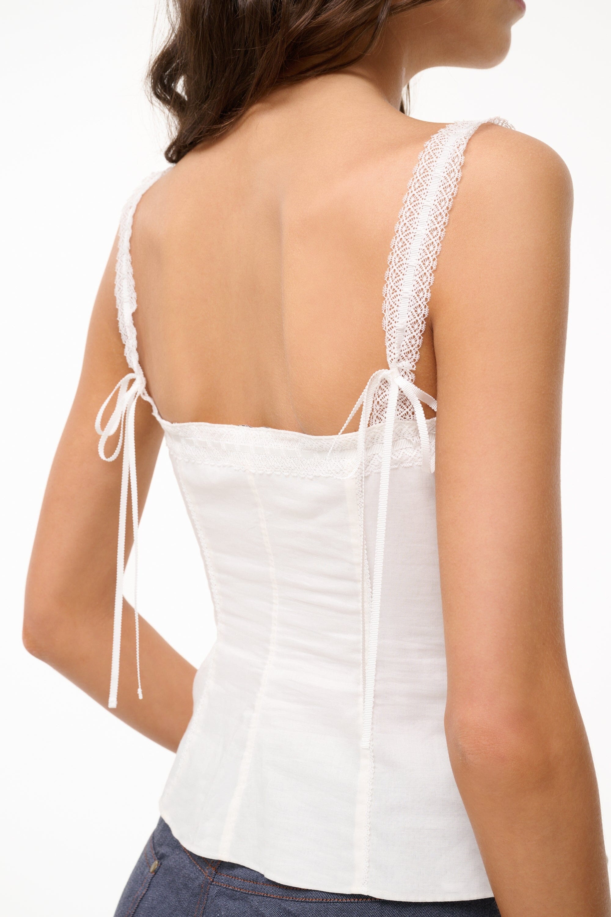 STAUD MATILDE TOP WHITE 1 - 3