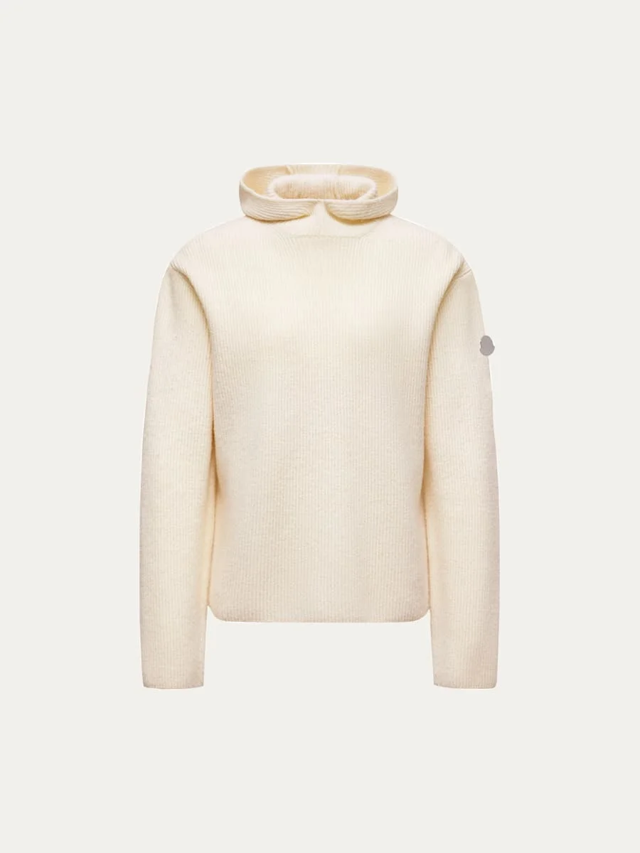 x JIL SANDER Men's Wool Rib Hoodie - 1