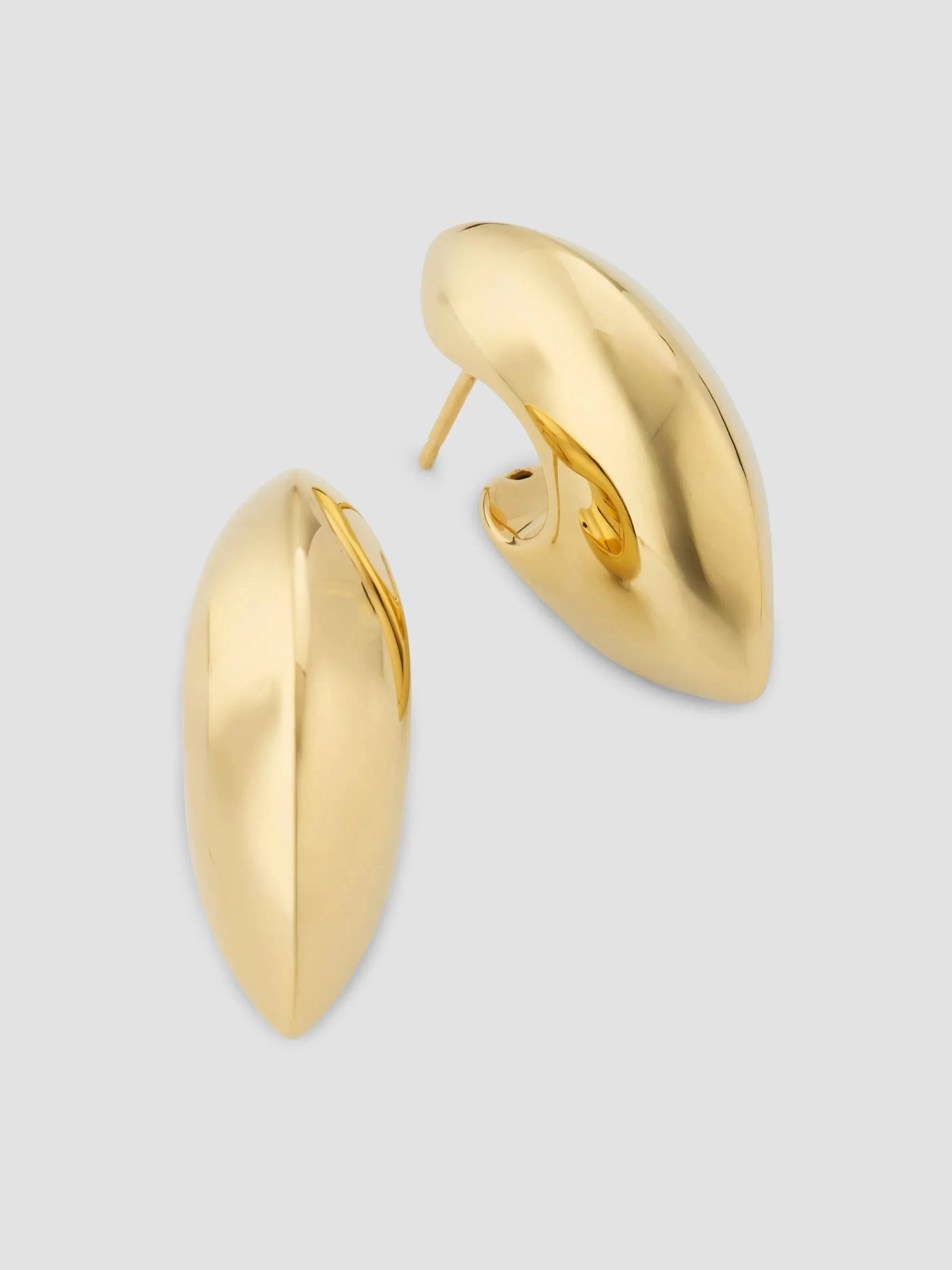 Women's Candy Claw 18K-Gold-Plated Sterling Silver Earrings - Yellow Gold - 1