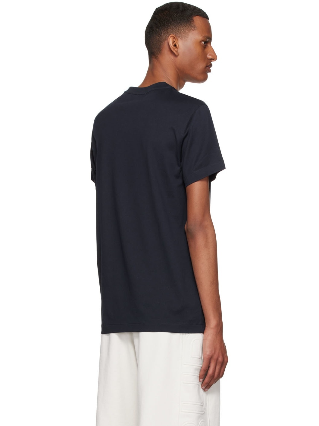 Navy Organic Cotton T-Shirt - 3