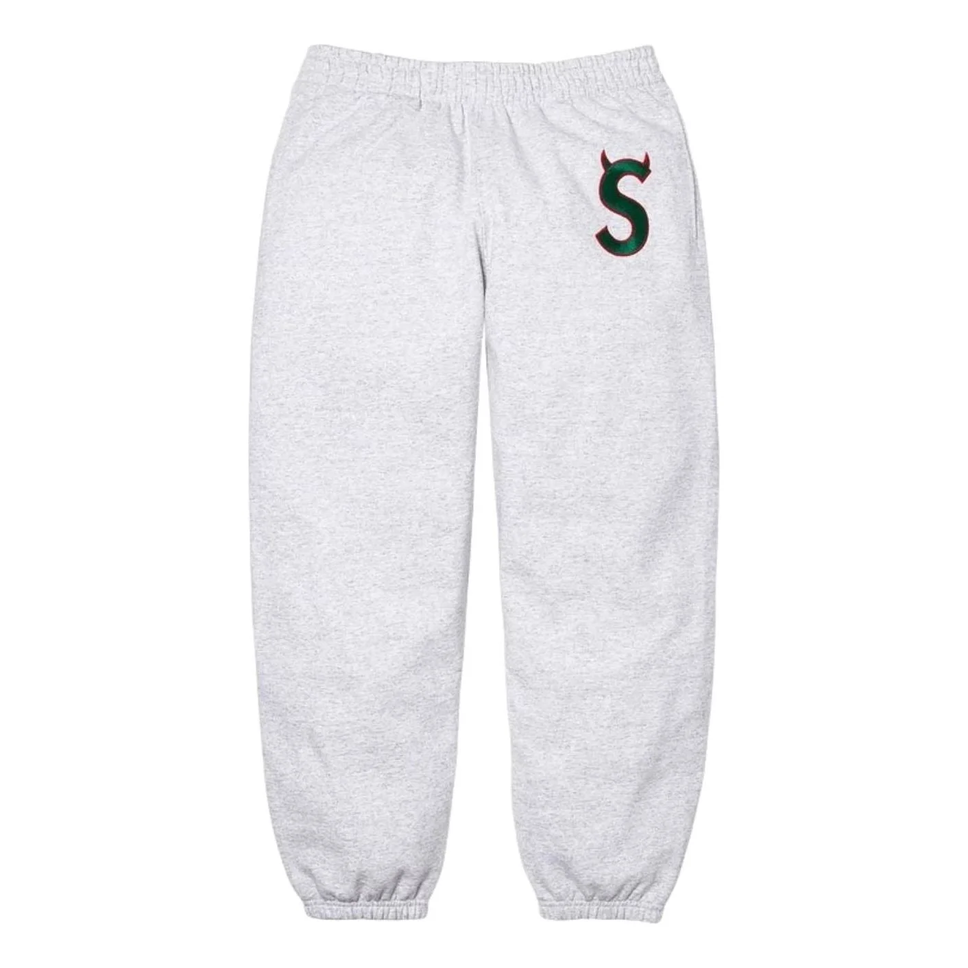 Supreme SS26 Devil S Logo Sweatpant 'Grey' SUP-SS26-139-GRY - 1
