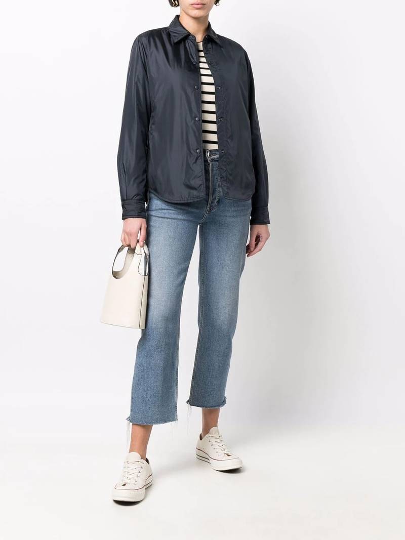 Aspesi fitted shirt jacket outlook