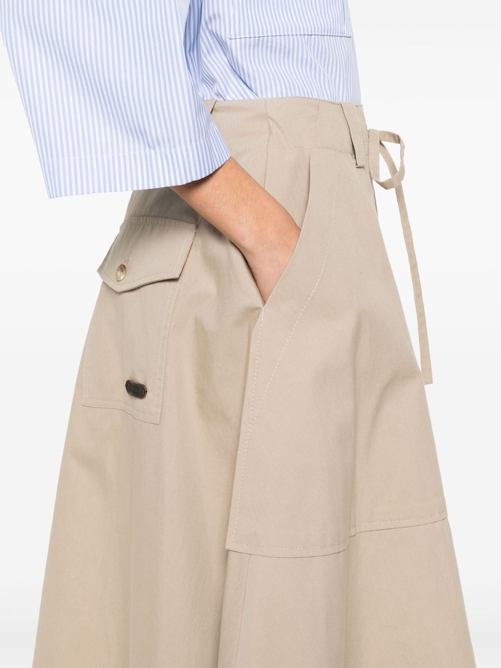 A-line midi skirt - 5